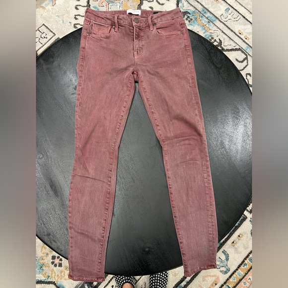 🫐🍓Parker Smith🍓🫐Ava Skinny Jeans in Very Berry Size 26 - Picture 1 of 8